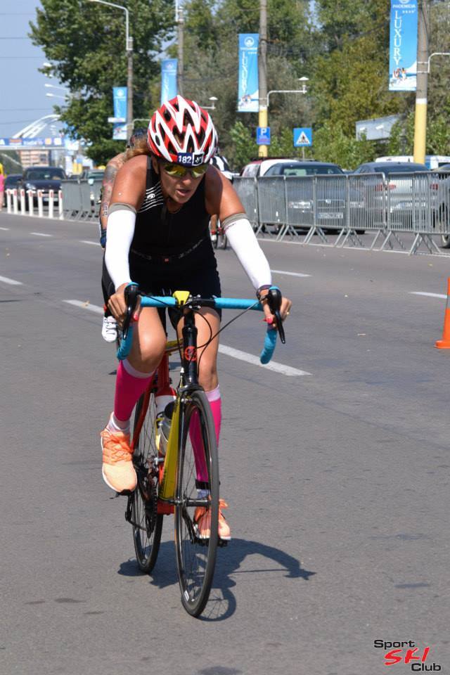 Arădeanca Diana Miazga, un nou succes la triatlon